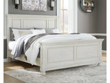 Robbinsdale Antique White California King Panel Bed (Online Special Price) - Ornate Home