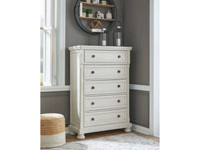 Robbinsdale Antique White Chest (Online Special Price) - Ornate Home