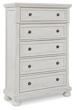 Robbinsdale Antique White Chest (Online Special Price) - Ornate Home