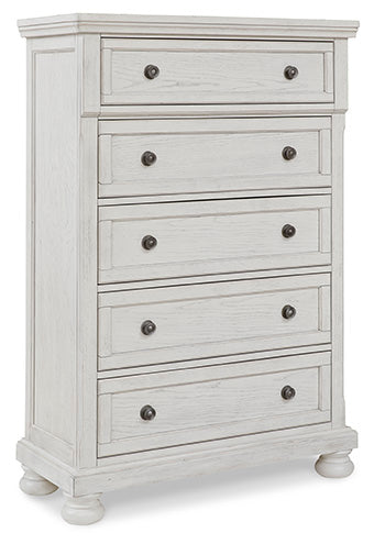Robbinsdale Antique White Chest (Online Special Price) - Ornate Home