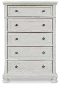 Robbinsdale Antique White Chest - Ornate Home