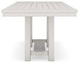 Robbinsdale Antique White Counter EXT Table and 4 Barstools - Ornate Home