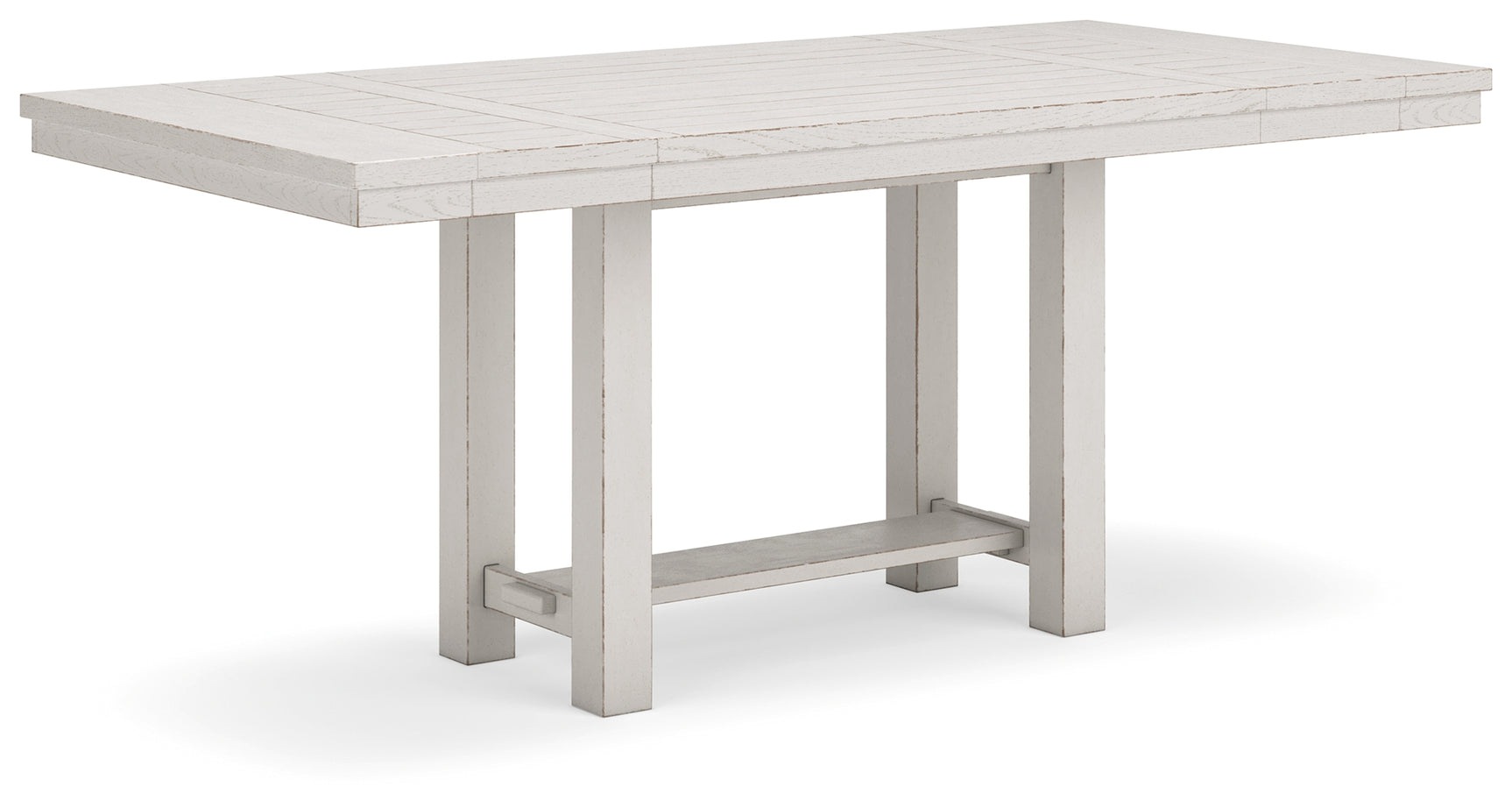 Robbinsdale Antique White Counter Height Dining Table, 4 Barstools and Bench (Online Special Price) - Ornate Home