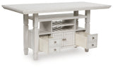 Robbinsdale Antique White Counter Height Dining Table (Online Special Price) - Ornate Home