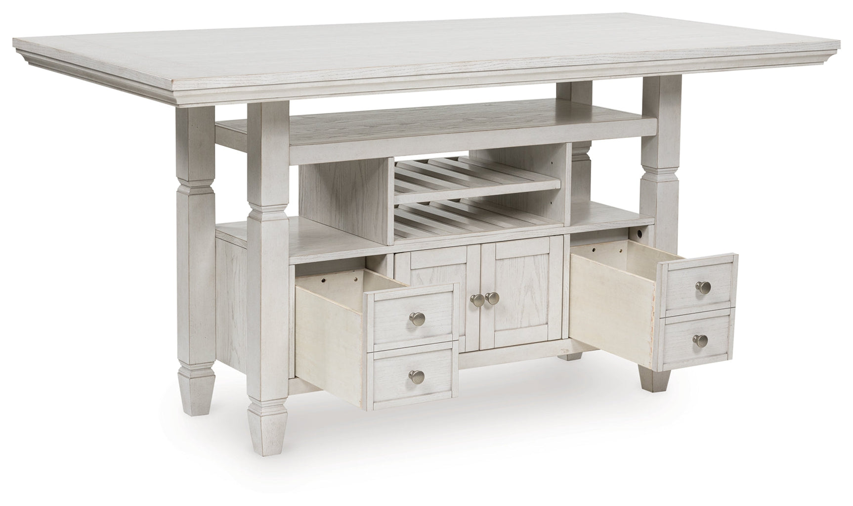 Robbinsdale Antique White Counter Height Dining Table (Online Special Price) - Ornate Home