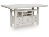 Robbinsdale Antique White Counter Height Dining Table - Ornate Home