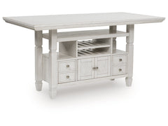 Robbinsdale Antique White Counter Height Dining Table - Ornate Home