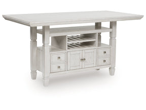 Robbinsdale Antique White Counter Height Dining Table - Ornate Home