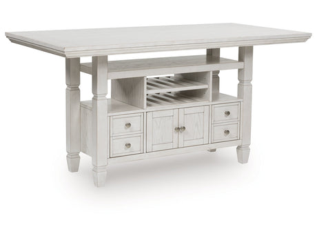 Robbinsdale Antique White Counter Height Dining Table - Ornate Home