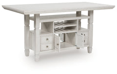 Robbinsdale Antique White Counter Height Dining Table - Ornate Home