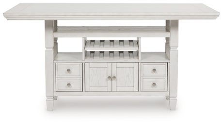 Robbinsdale Antique White Counter Height Dining Table - Ornate Home
