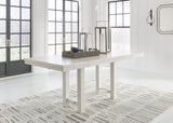 Robbinsdale Antique White Counter Height Dining Table and 4 Barstools (Online Special Price) - Ornate Home