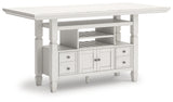 Robbinsdale Antique White Counter Height Dining Table and 4 Barstools (Online Special Price) - Ornate Home