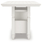 Robbinsdale Antique White Counter Height Dining Table and 4 Barstools (Online Special Price) - Ornate Home
