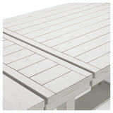 Robbinsdale Antique White Counter Height Dining Table and 4 Barstools - Ornate Home