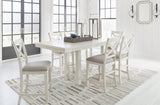Robbinsdale Antique White Counter Height Extension Dining Room Table (Online Special Price) - Ornate Home
