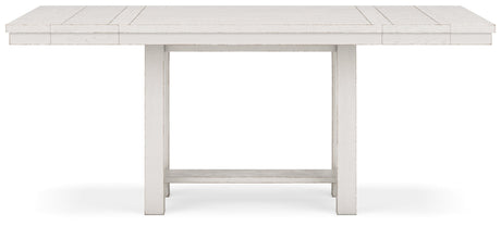 Robbinsdale Antique White Counter Height Extension Dining Room Table (Online Special Price) - Ornate Home