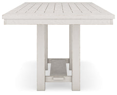 Robbinsdale Antique White Counter Height Extension Dining Room Table - Ornate Home
