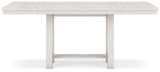 Robbinsdale Antique White Counter Height Extension Dining Table, 6 Barstools and Bench (Online Special Price) - Ornate Home