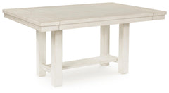 Robbinsdale Antique White Dining Table, 6 Chairs and Bench - Ornate Home