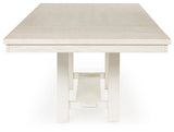 Robbinsdale Antique White Dining Table, 6 Chairs and Bench - Ornate Home
