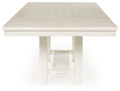 Robbinsdale Antique White Dining Table, 6 Chairs and Bench - Ornate Home