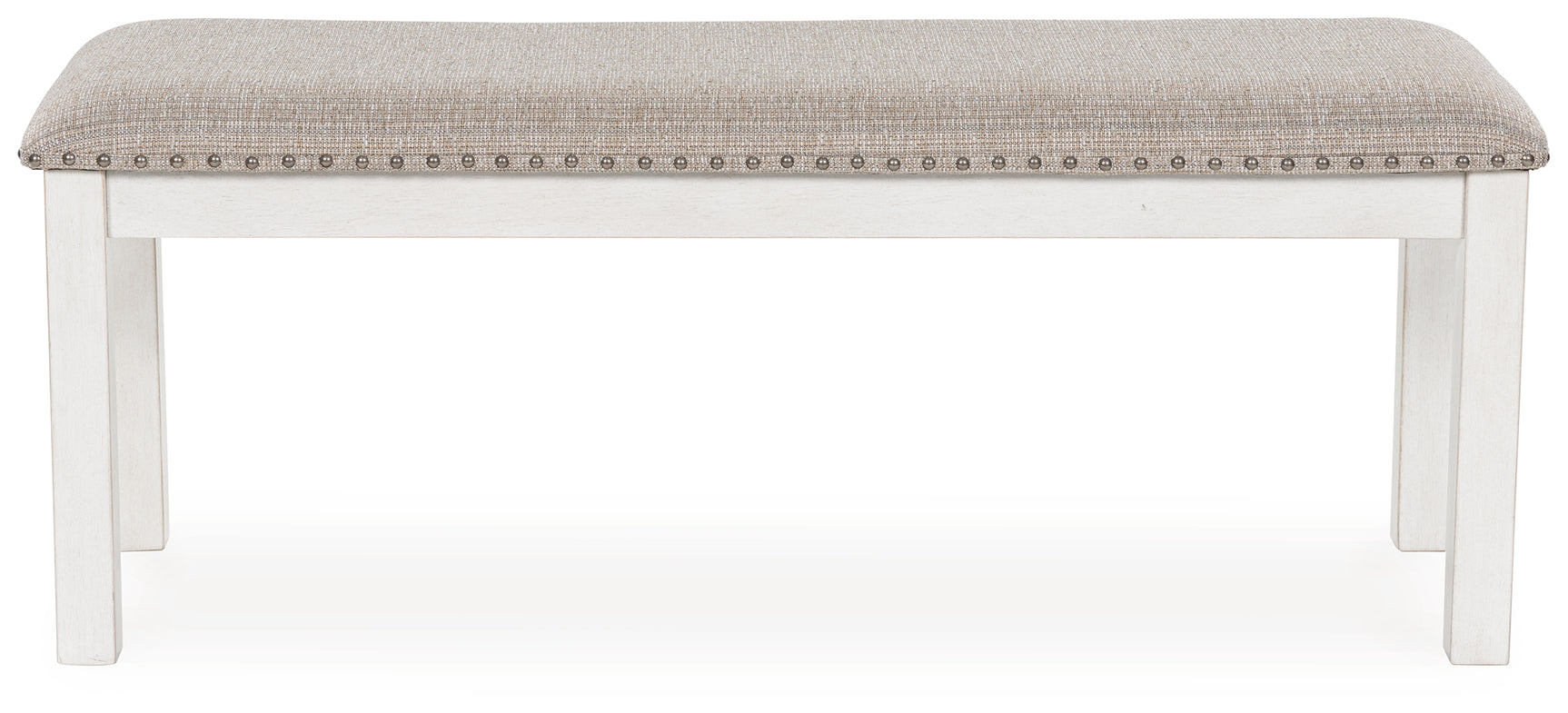 Robbinsdale Antique White Dining Table w/4 Chairs & Bench - Ornate Home