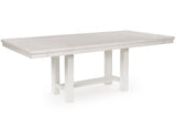 Robbinsdale Antique White Dining Table w/4 Chairs & Bench - Ornate Home