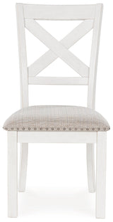 Robbinsdale Antique White Dining Table w/4 Chairs (Online Special Price) - Ornate Home