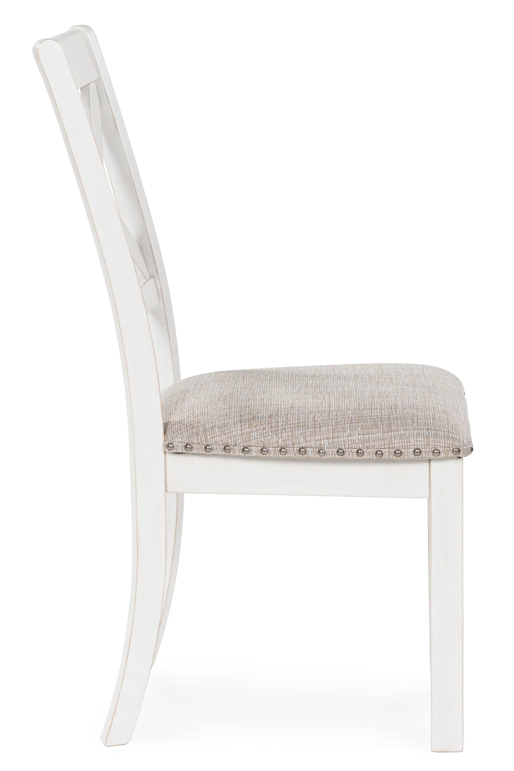 Robbinsdale Antique White Dining Table w/4 Chairs & Bench - Ornate Home