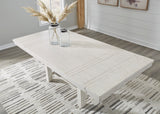 Robbinsdale Antique White Dining Table w/4 Chairs & Bench - Ornate Home