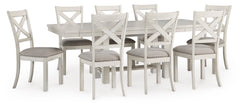 Robbinsdale Antique White Dining Table w/8 Chairs (Online Special Price) - Ornate Home