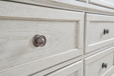 Robbinsdale Antique White Dresser and Mirror (Online Special Price) - Ornate Home