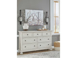 Robbinsdale Antique White Dresser w/ 7 Drawers (Online Special Price) - Ornate Home