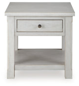 Robbinsdale Antique White End Table (Online Special Price) - Ornate Home