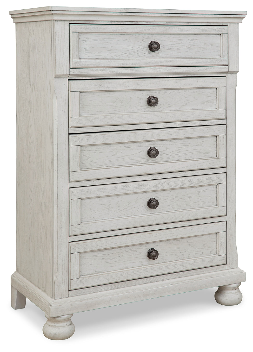 Robbinsdale Antique White Full Sleigh Storage Bed, Chest and Nightstand (Online Special Price) - Ornate Home