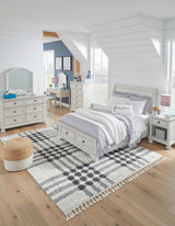 Robbinsdale Antique White Full Sleigh Storage Youth Bed (Online Special Price) - Ornate Home