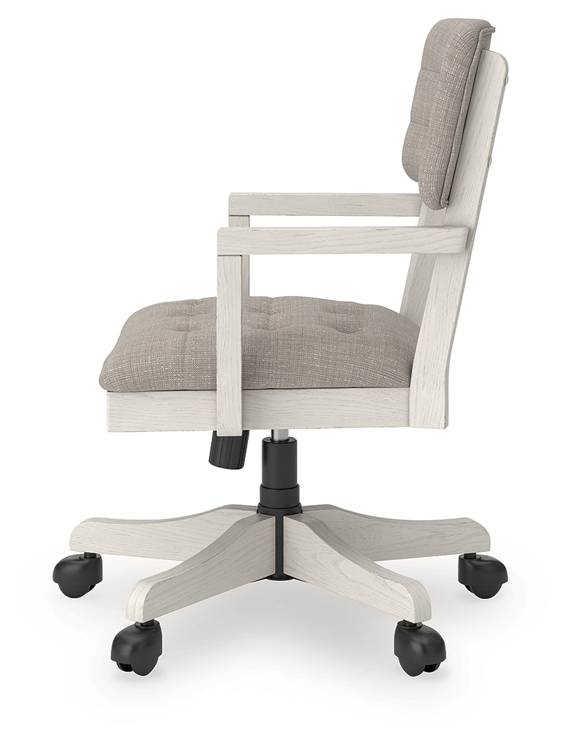 Robbinsdale Antique White Home Office Desk Chair (1/CN) (Online Special Price) - Ornate Home