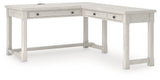 Robbinsdale Antique White L-Shaped Home Office Desk (Online Special Price) - Ornate Home