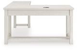 Robbinsdale Antique White L-Shaped Home Office Desk (Online Special Price) - Ornate Home