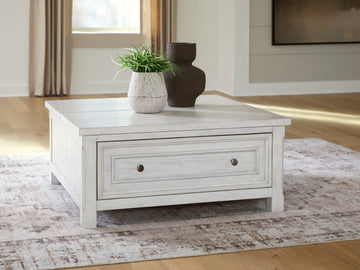 Robbinsdale Antique White Lift-Top Coffee Table - Ornate Home