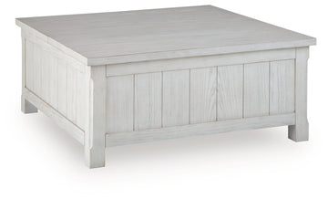 Robbinsdale Antique White Lift-Top Coffee Table - Ornate Home