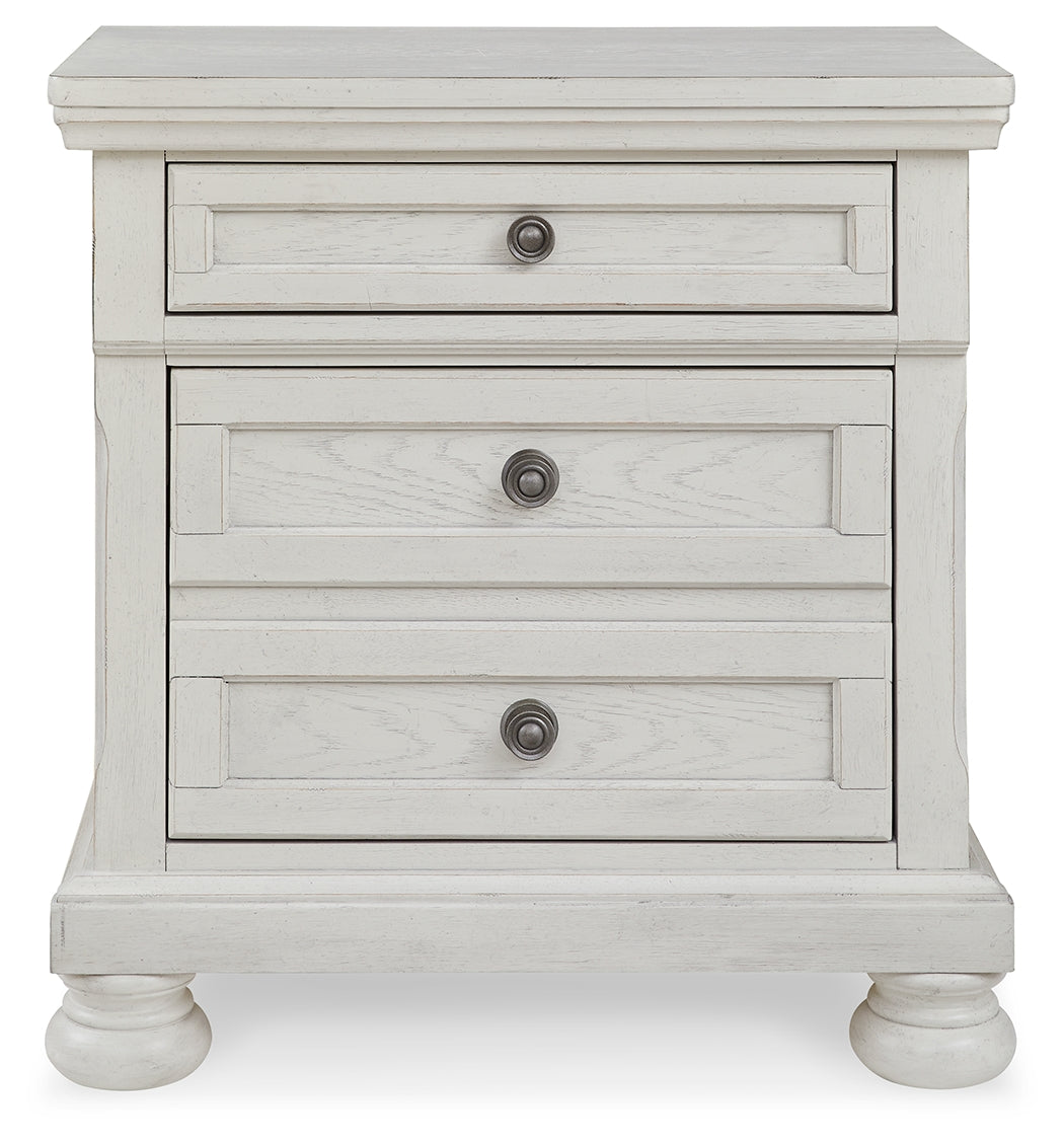Robbinsdale Antique White Nightstand (Online Special Price) - Ornate Home