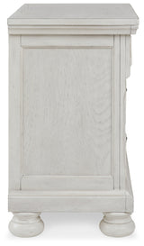 Robbinsdale Antique White Nightstand - Ornate Home