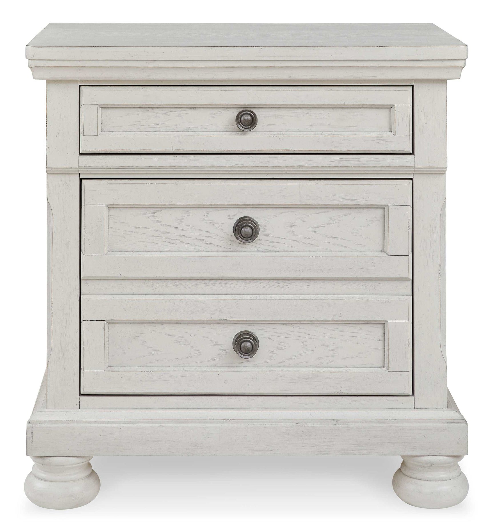 Robbinsdale Antique White Queen Sleigh Storage Bedroom Sets - Ornate Home