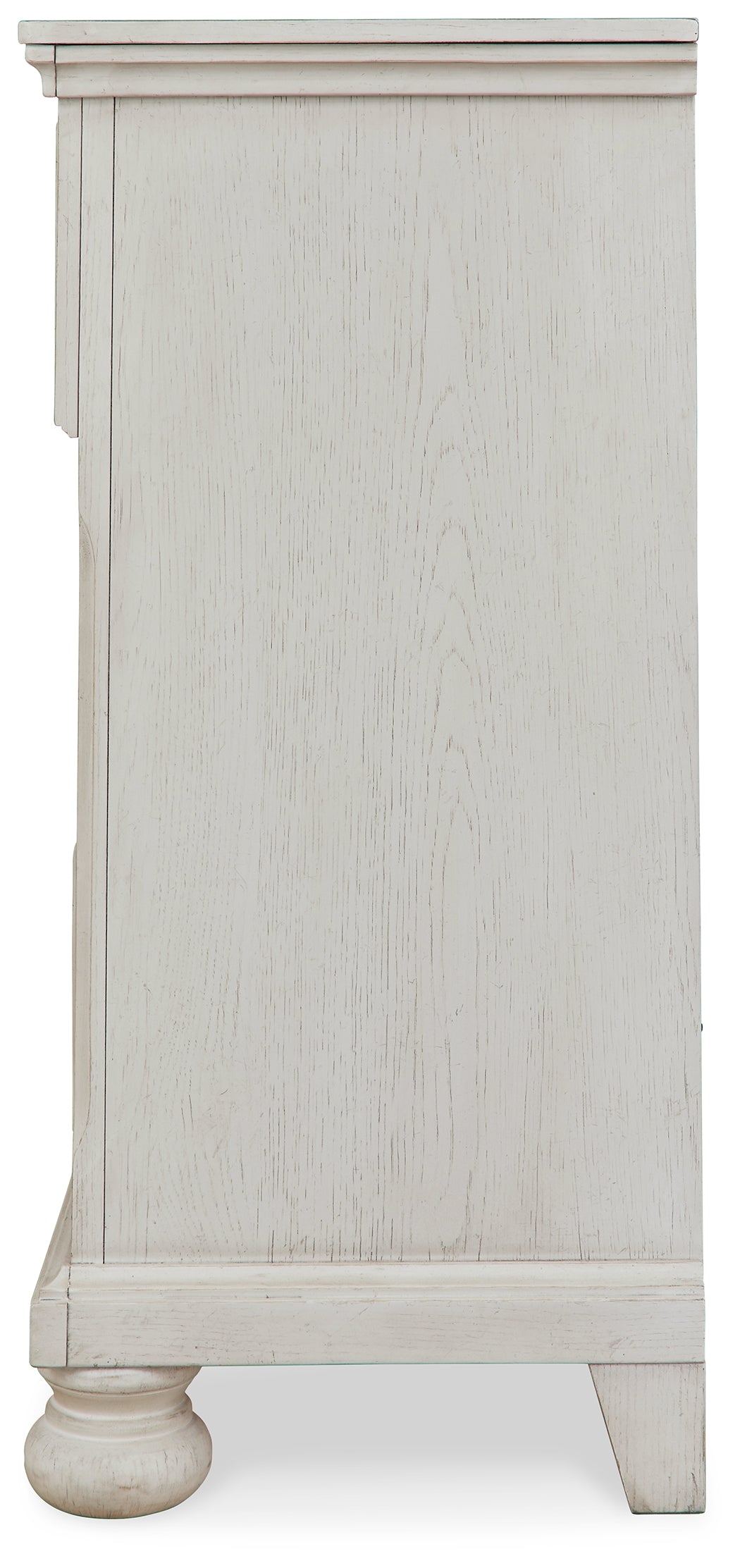 Robbinsdale Antique White Twin Sleigh Storage Bed, Dresser and Nightstand (Online Special Price) - Ornate Home