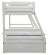 Robbinsdale Antique White Twin over Full Bunk Bed (Online Special Price) - Ornate Home