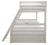 Robbinsdale Antique White Twin over Full Bunk Bed with Storage (Online Special Price) - Ornate Home