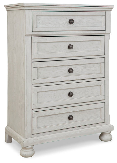 Robbinsdale Antique White Youth Bedroom Chest - Ornate Home