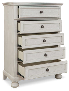 Robbinsdale Antique White Youth Bedroom Chest - Ornate Home